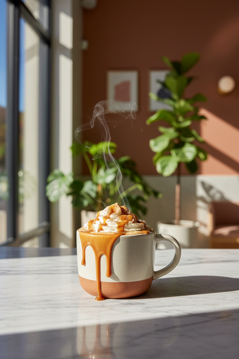 Dulce de Leche Hot Latte